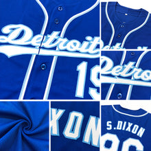 Load image into Gallery viewer, Custom Royal White-Old Gold Authentic Baseball Jersey