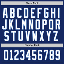 Load image into Gallery viewer, Custom Royal White-Light Blue Hockey Jersey