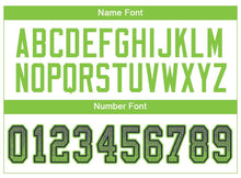 Load image into Gallery viewer, Custom Gray Neon Green-Navy Mesh Drift Fashion Football Jersey