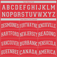 Load image into Gallery viewer, Custom Tomato White V-Neck Basketball Jersey