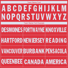 Load image into Gallery viewer, Custom Tomato White V-Neck Basketball Jersey