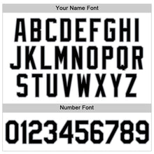 Load image into Gallery viewer, Custom White Black Strip Black-Gray Authentic Baseball Jersey