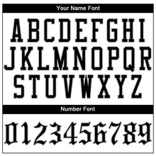 Load image into Gallery viewer, Custom White Black Strip Black-Gray Authentic Baseball Jersey