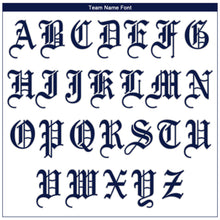 Load image into Gallery viewer, Custom White Navy Strip Navy-Gray Authentic Baseball Jersey