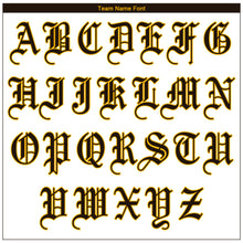 Load image into Gallery viewer, Custom White Brown Strip Brown-Gold Authentic Baseball Jersey