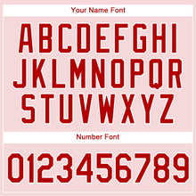 Load image into Gallery viewer, Custom White Red Strip Red-White Authentic Baseball Jersey