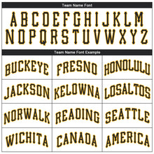 Load image into Gallery viewer, Custom White Black-Gold Performance T-Shirt