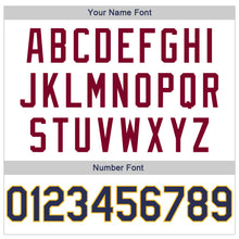 Load image into Gallery viewer, Custom White Navy-Gold Authentic Throwback Rib-Knit Baseball Jersey Shirt