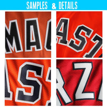 Load image into Gallery viewer, Custom Red White-Royal Authentic Baseball Jersey
