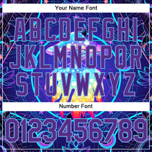 Load image into Gallery viewer, Custom 3D Pattern Design Magic Mushrooms Over Sacred Geometry Psychedelic Hallucination Authentic Baseball Jersey
