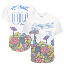 Load image into Gallery viewer, Custom 3D Pattern Design Colorful Flowers And Mushrooms Psychedelic Hallucination Authentic Baseball Jersey

