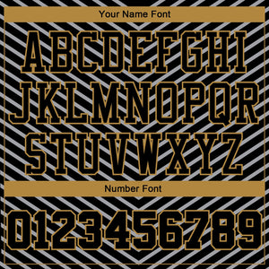 Custom Black Black-Silver Gray Round Neck Sublimation Basketball Suit Jersey