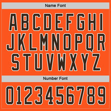 Load image into Gallery viewer, Custom Orange Brown-White Hockey Jersey
