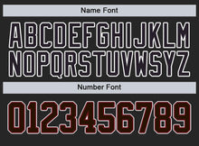 Load image into Gallery viewer, Custom Crimson Black-White Fade Baseball Jersey

