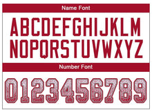 Load image into Gallery viewer, Custom White Red-Gray Mesh Drift Fashion Football Jersey
