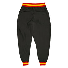 Load image into Gallery viewer, Custom Black Red-Gold Sports Pants
