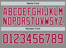 Load image into Gallery viewer, Custom Royal Red-Gray Fade Baseball Jersey
