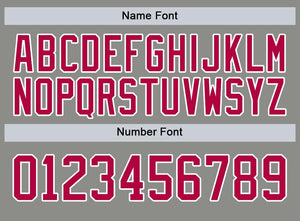 Custom Royal Red-Gray Fade Baseball Jersey