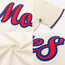 Load image into Gallery viewer, Custom Cream Black-Orange Authentic Throwback Rib-Knit Baseball Jersey Shirt
