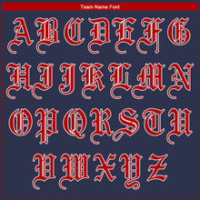 Load image into Gallery viewer, Custom Navy Red-White Authentic Baseball Jersey
