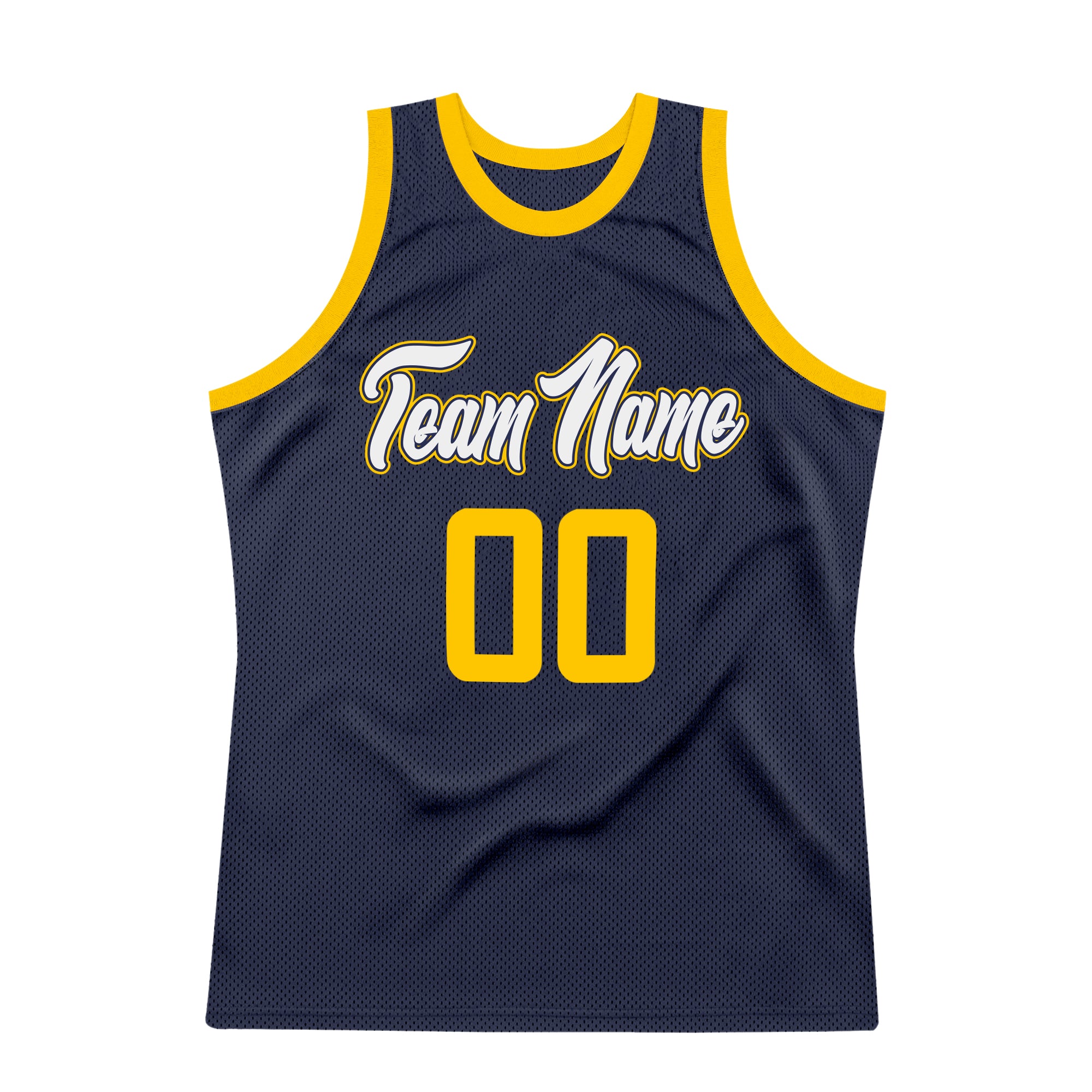 Cheap Custom Navy Red-Gold Authentic Throwback Basketball Jersey Free  Shipping – CustomJerseysPro