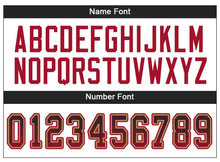 Load image into Gallery viewer, Custom Black Red-Old Gold Mesh Drift Fashion Football Jersey
