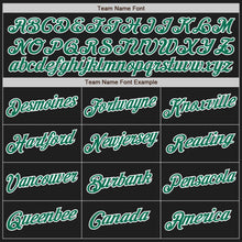 Load image into Gallery viewer, Custom Black Kelly Green-Gold Authentic Split Fashion Baseball Jersey
