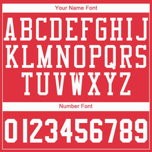 Load image into Gallery viewer, Custom Tomato White Round Neck Basketball Jersey
