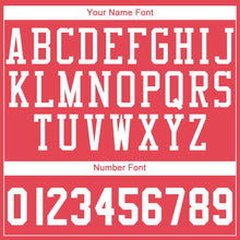 Load image into Gallery viewer, Custom Tomato White Round Neck Suit Basketball Jersey
