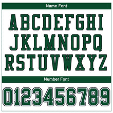 Load image into Gallery viewer, Custom White Gotham Green-Black Mesh Authentic Football Jersey
