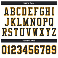 Load image into Gallery viewer, Custom White Black-Gold Mesh Authentic Football Jersey
