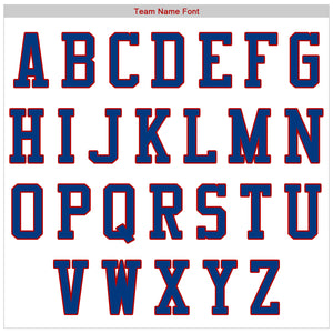 Custom White Royal Strip Royal-Red Authentic Baseball Jersey