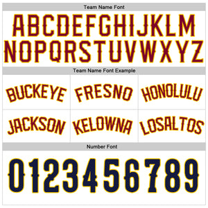 Custom White Maroon-Gold Authentic Throwback Basketball Shorts